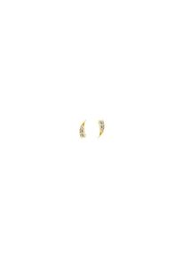 ID fine, Damen Ohrstecker 'Glace', Hellblau / Gold