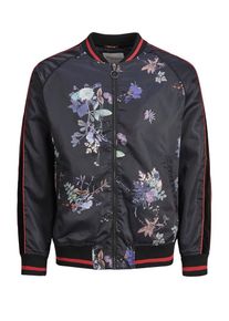 Jack & Jones JACK & JONES, Herren Japan-inspirierte Bomber Jacke, Mischfarben / Schwarz