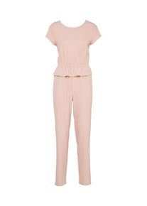 Only, Damen Jumpsuit 'DAPHNE CAPSLEEVE', Rosé