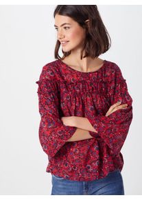 GAP, Damen Shirt 'TIER RFFL TOP', Mischfarben / Rot
