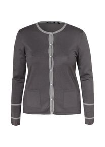 Blue Seven, Damen Strickjacke, Grau