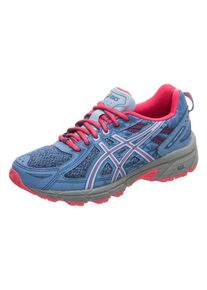 asics, M&auml;dchen Laufschuh, Royalblau / Hellblau / Grau / Pink