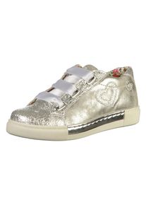 Primigi, M&auml;dchen Sneaker, Gr&uuml;n / Orangerot / Schwarz / Silber / Wei&szlig;