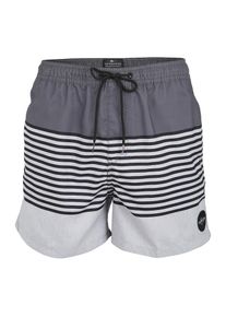Quiksilver, Herren Badeshorts 'REVOLUTION', Grau / Anthrazit