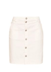 s.Oliver RED LABEL, Damen Jeansrock, White Denim