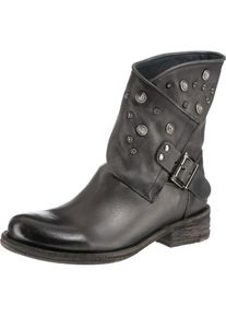 felmini, Damen Biker Boots 'Verdy', Schwarz