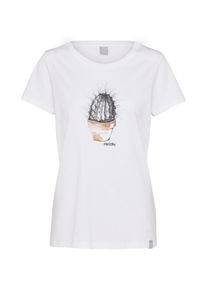 Iriedaily, Damen T-Shirt 'Spikey', Weiß