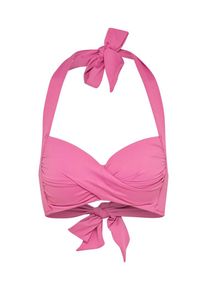 Seafolly, Damen Bikini-Top 'Twist', Dunkelpink