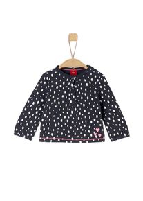 s.Oliver Junior, M&auml;dchen Longsleeve, Kobaltblau / Rosa / Wei&szlig;
