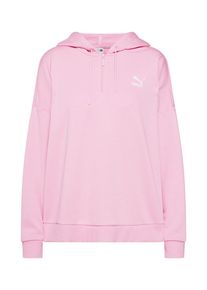 Puma, Damen Sweatshirt 'Puma XTG Halfzip Hoody', Rosa / Rot / Wei&szlig;