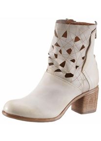 A.S.98, Damen Cowboy Stiefelette, Creme
