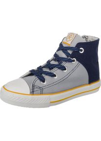 Color Kids, Sneakers High 'Vaage', Nachtblau / Grau / Orange / Wei&szlig;