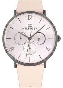 Tommy Hilfiger, Damen Uhr 'Casual, 1782034', Basaltgrau / Pastellpink