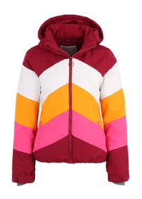 Protest, Damen Sport-Jacken 'Bellini', Beere / Hellorange / Pink / Weiß
