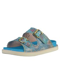 Laura Vita, Damen Pantoletten, Blau