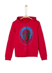 s.Oliver Junior, Hoodie, Royalblau / Rot / Schwarz