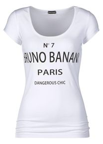 Bruno Banani, Damen T-Shirt, Schwarz / Wei&szlig;