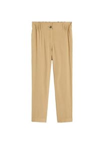 Mango, Damen Hose 'Ten', Hellbraun