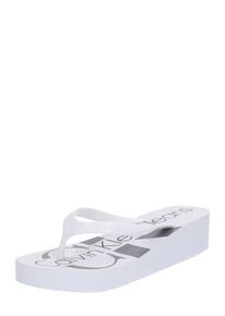 Calvin Klein Jeans, Damen Zehentrenner 'TESSE', Weiß