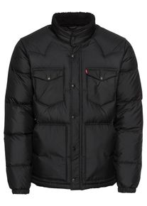 Levi's LEVI'S, Herren Steppjacke 'DOWNBARSTOWPUFFER', Schwarz