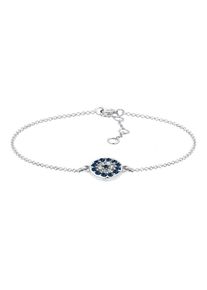 Elli, Damen Armband, Navy / Silber