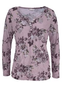 Cheer, Damen Langarmshirt, Altrosa