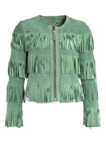 Maze, Damen Lederjacke 'Zaria', Mint