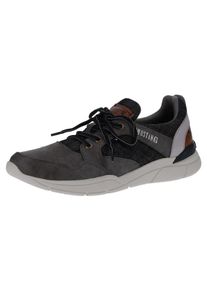 Mustang, Herren Sneaker, Braun / Grau / Dunkelgrau / Wei&szlig;