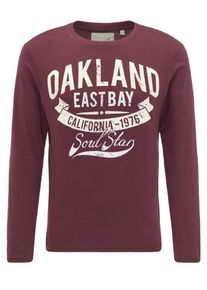 Soulstar, Herren Longsleeve, Burgunder