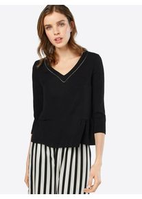 ARTLOVE Paris, Damen Casual Bluse, Schwarz