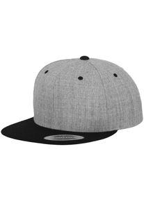 Flexfit, Damen Classic Snapback, Graumeliert / Schwarz