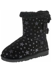 Dockers by Gerli, M&auml;dchen Winterstiefel, Silbergrau / Schwarz