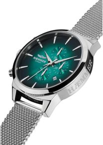 HAEMMER, Herren Chronograph 'G&Ouml;TEBORG', Petrol / Silber
