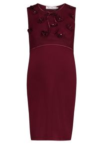 Queen mum, Damen Kleid, Weinrot