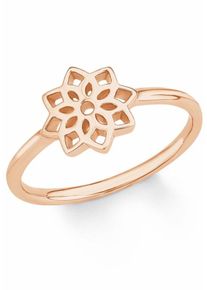 s.Oliver RED LABEL, Damen Fingerring 'Blume, 2019846', Gold