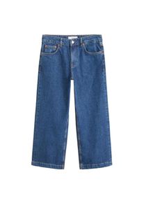 Mango, Damen Jeans 'Culotte', Dunkelblau