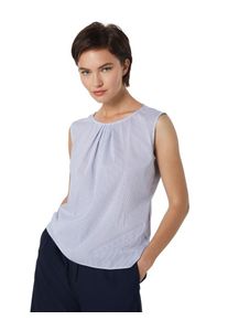 Cinque, Damen Bluse 'CIPINO', Hellblau / Weiß