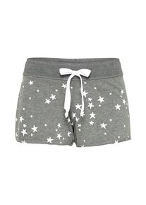 Juvia, Damen Sternchen Shorts, Grau