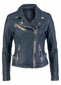 Gipsy, Damen Lederjacke, Blau