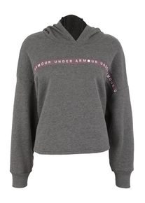 Under Armour, Damen Sport-Sweatshirt 'UA TAPED FLEECE', Dunkelgrau / Lila