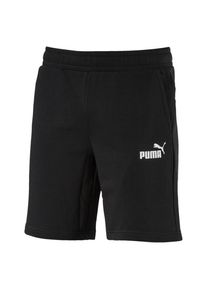 Puma, Herren Shorts 'Essentials +', Schwarz / Wei&szlig;