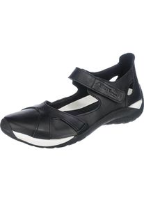 Camel Active, Damen Sandalen 'Moonlight 71', Schwarz / Weiß