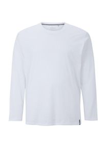 s.Oliver RED LABEL, Herren Longsleeve, Wei&szlig;