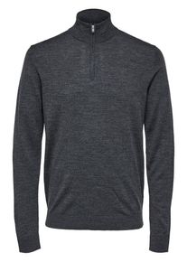 Selected Homme, Herren Strickpullover, Dunkelgrau