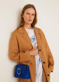 Mango, Damen Tasche 'Min Coquet', Blau