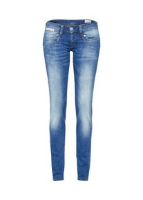 Herrlicher, Damen 'Piper' Schmale Denim in Used-Optik, Blue Denim