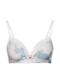 Skiny, Damen 'Sweet Cotton Mix' Triangel gepaddet, Kitt / Blau