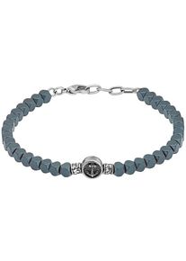 C-Collection, Herren armband 'C-Collection', Silbergrau / Silber