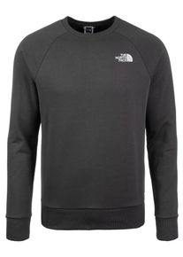 The North Face, Herren Sweatshirt 'Raglan Red Box Crew', Blau / Anthrazit / Wei&szlig;