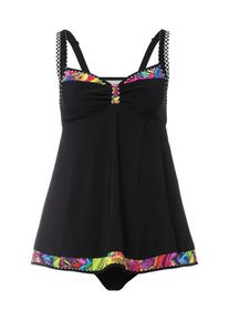 Sunflair, Damen Tankini, Mischfarben / Schwarz